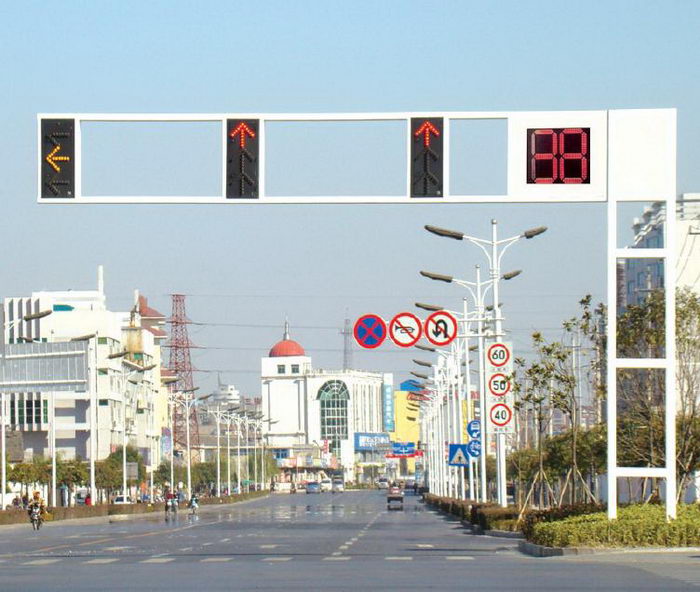 全框架信号灯杆