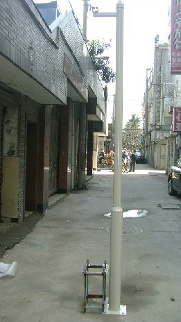 小区监控杆